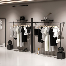 北欧女装店挂衣架服装店货架衣服陈列架子服装店创意落地展示架