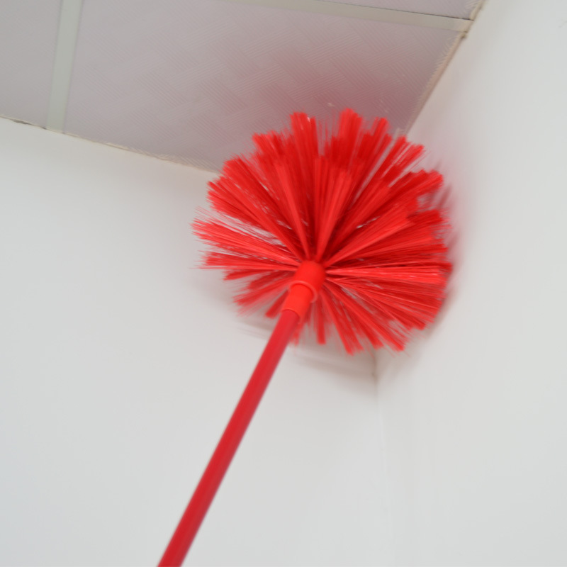 hot-selling household spider web ceiling broom ceiling cleaning dust removal ball brush roof extended telescoping dust broom