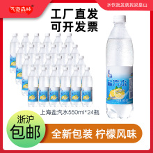 气泡森林上海盐汽水600ml*24小瓶品牌logo加工定制优惠批发防解暑