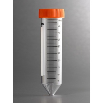 430829康宁50ml锥形离心管平顶盖pp聚丙烯灭菌无泡沫架corning