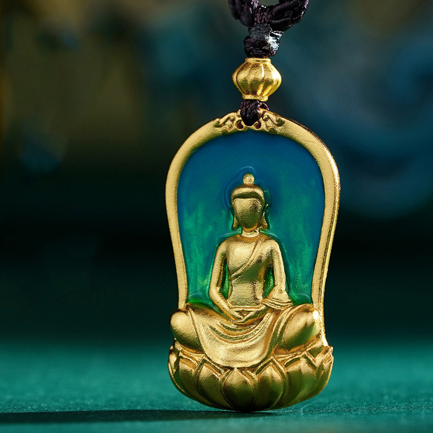 无相佛吊坠男女款平安佛牌项链高档生日礼物送女友-阿里巴巴