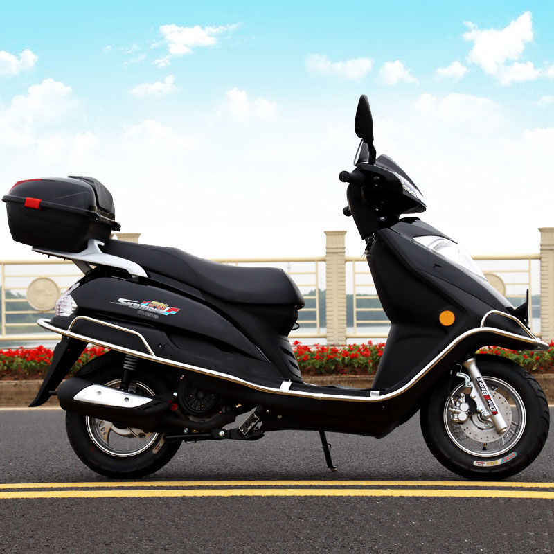 风行125cc踏板车摩托车超级鹰燃油车迅鹰鬼火国四电喷整车可上牌