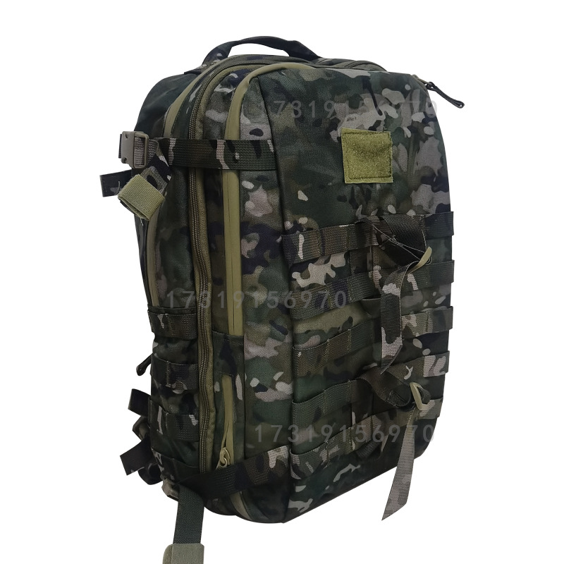 迷彩突击包轻量化攻击包防刮耐磨防水装备三级训练背包战术双肩包