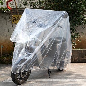 电动车防雨罩透明防尘电瓶车可爱防水防晒加厚通用款摩托车罩批发