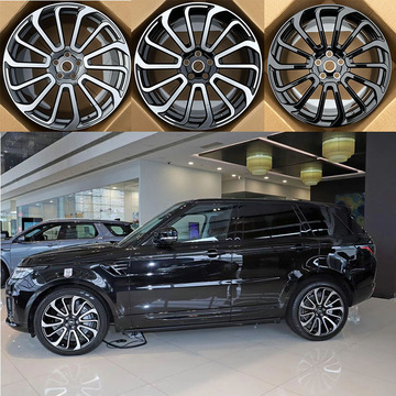 19寸20寸21寸22寸t6锻造轮毂适用于路虎刀锋揽胜发现汽车改装轮毂