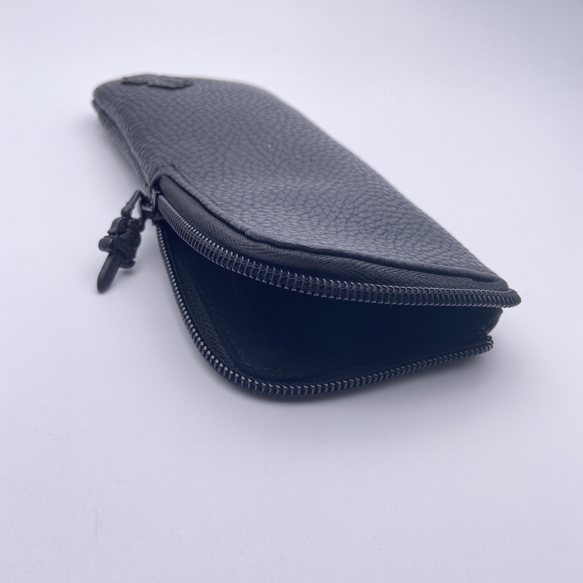 时尚眼镜袋 荔枝纹皮质太阳镜 光学架 眼镜包装袋镜布套装