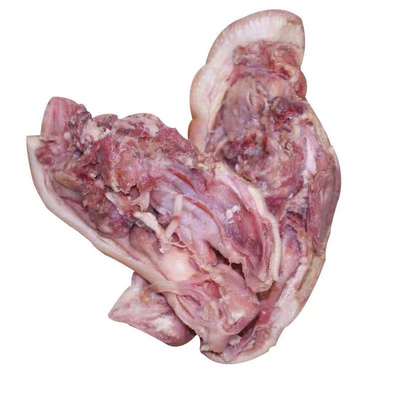 猪头肉冷冻批发 半成品冷冻去骨猪头肉毛重19斤16斤 卤菜店食材
