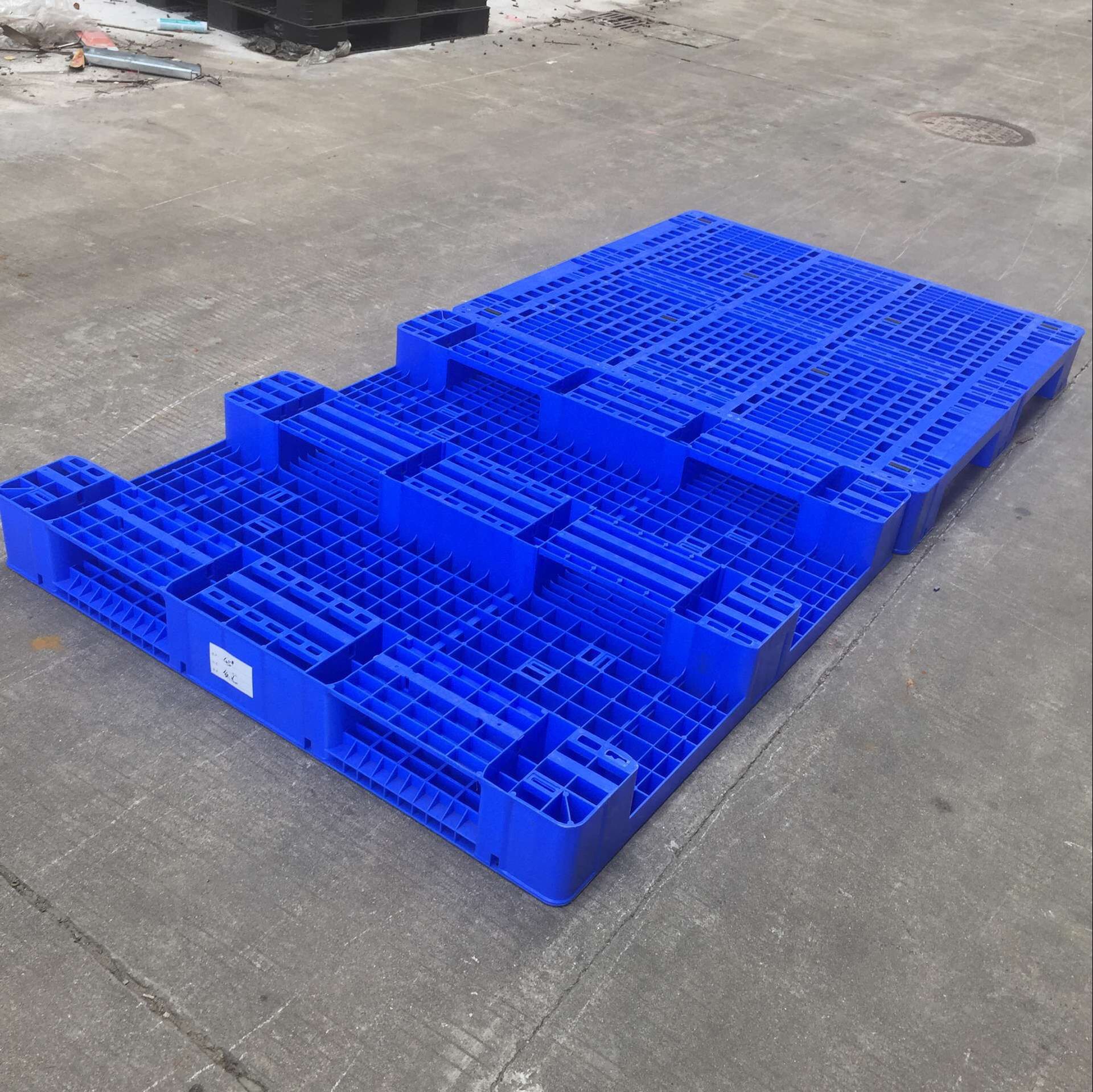 网格川字托盘加厚塑料卡板仓储物流叉车托盘防潮板塑胶垫板厂家