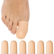 跨境手指脚趾摩擦保护套硅胶脚趾套运动脚趾防护手指套疼痛护理套