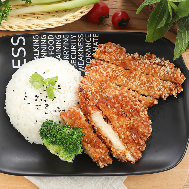 雪花大鸡排1kg裹粉脆皮正大奥尔良香嫩汉堡油炸小吃鸡肉类