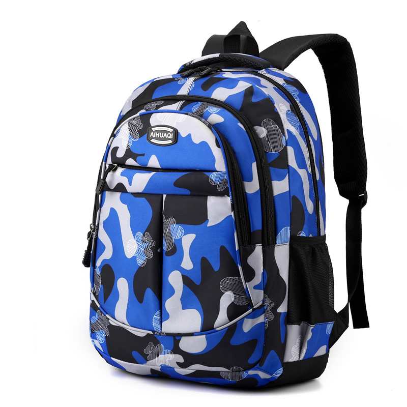 Wholesale Amazon New Backpack Large Capacity Early High School Backpack Outdoor Travel Backpack Schoolbags for Boys and Girls