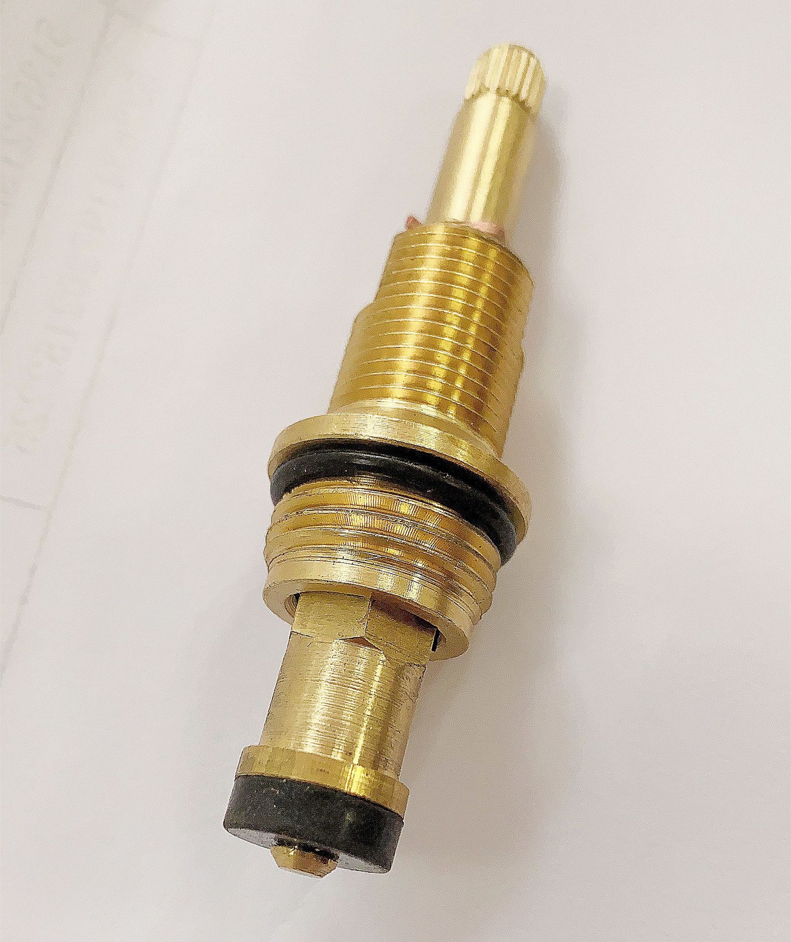 厂家直供出口秘鲁款全铜慢开阀芯1/2螺纹阀门水暖配件安装替换94g