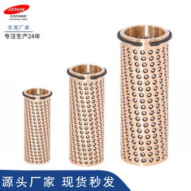 精密模具配件 带卡槽滚珠套e5234 19*71 19*45钢珠衬套厂家