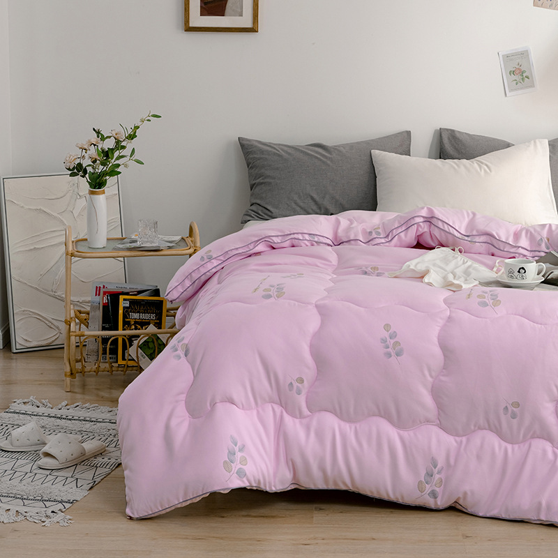 批发羽丝棉冬被立体被礼品被子冬羽绒丝绵被子加厚保暖太空被冬季