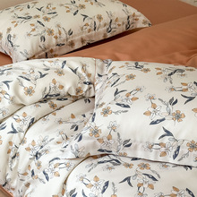 床上四件套天丝4件套秋季亲肤床单被套床品套件床笠款小清新欧式