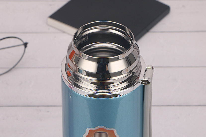 金力真空316不锈钢内胆提绳设计男女学生儿童休闲保温水杯8572-3