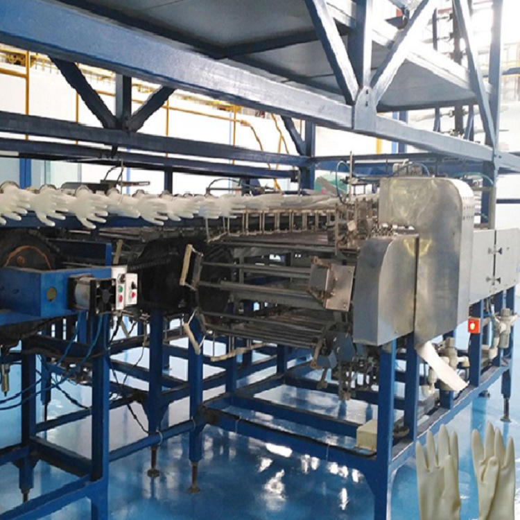 一次性丁腈手套设备输送生 产线,医用防护手套机机械设备