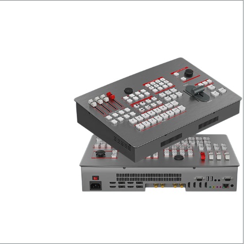 中帝威 uhs6610 10通道4k60高清导播台直播录播切换台2路sdi 4路