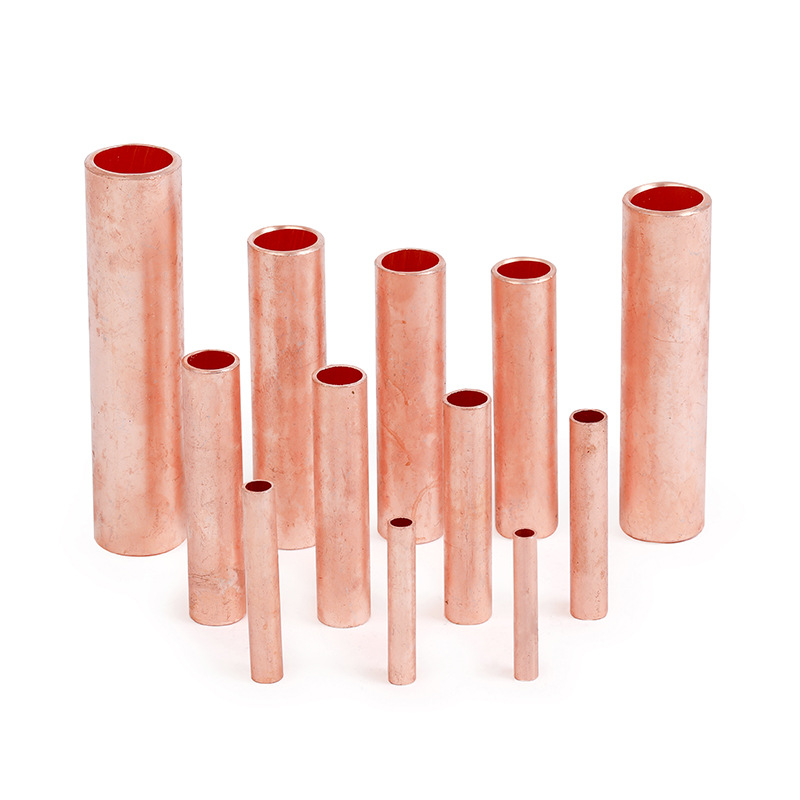 厂家供应铜连接管gt系列 镀锡直通管 电缆对接铜管直通管可定 制