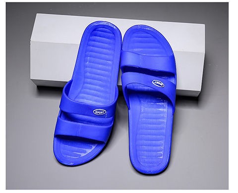 Summer Candy Color SGS Spot Indoor Super Cute Parent-Child Injection Moulded Shoes Blue Toe Ring Slippers Wear-Resistant Sandals