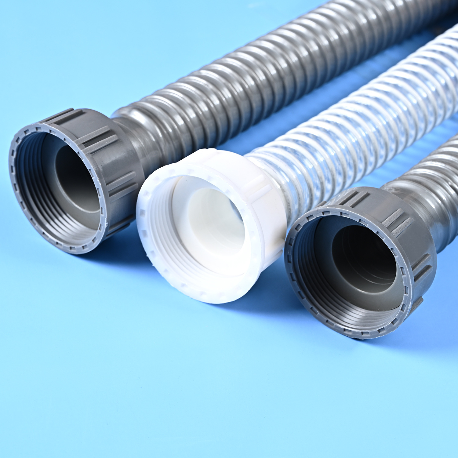 45螺母厨房不锈钢菜盆单水槽下水管配件 单头接口延长下水管批发