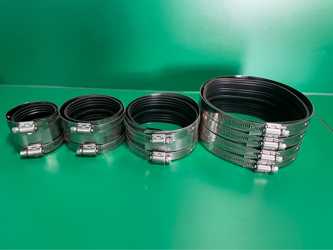 白钢卡子卡箍pvc下水管管接头