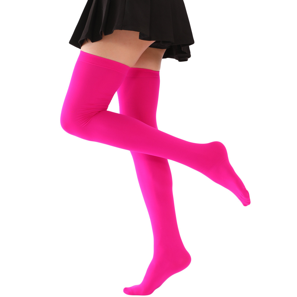 120d Velvet Color Flat Stockings Student Dance Pantyhose 71cm