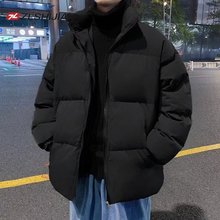 Men's quilted jacket面包服男生秋冬季韩版潮流宽松痞帅棉衣外套