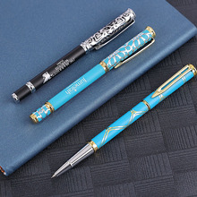 笔源厂家商务礼品笔 会议笔金属签字笔定 制LOGO水性笔中性笔