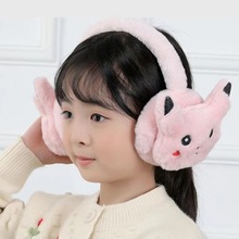 耳罩冬季耳帽儿童耳朵防冻护耳朵保暖套耳套保暖皮卡丘耳罩可爱