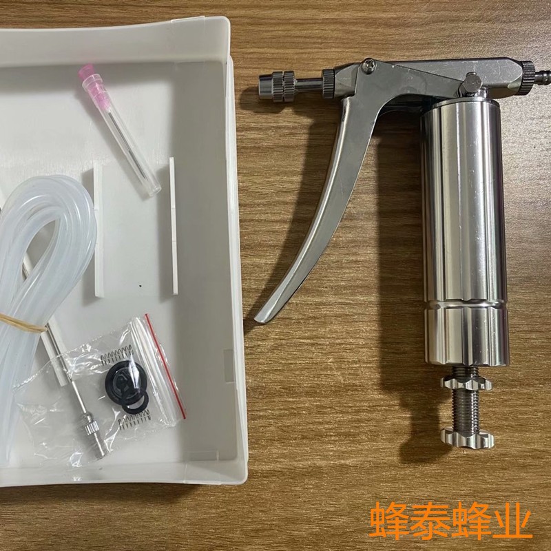 养蜂工具不锈钢可调连续喷雾器蜜蜂用喷水器授粉器喷花