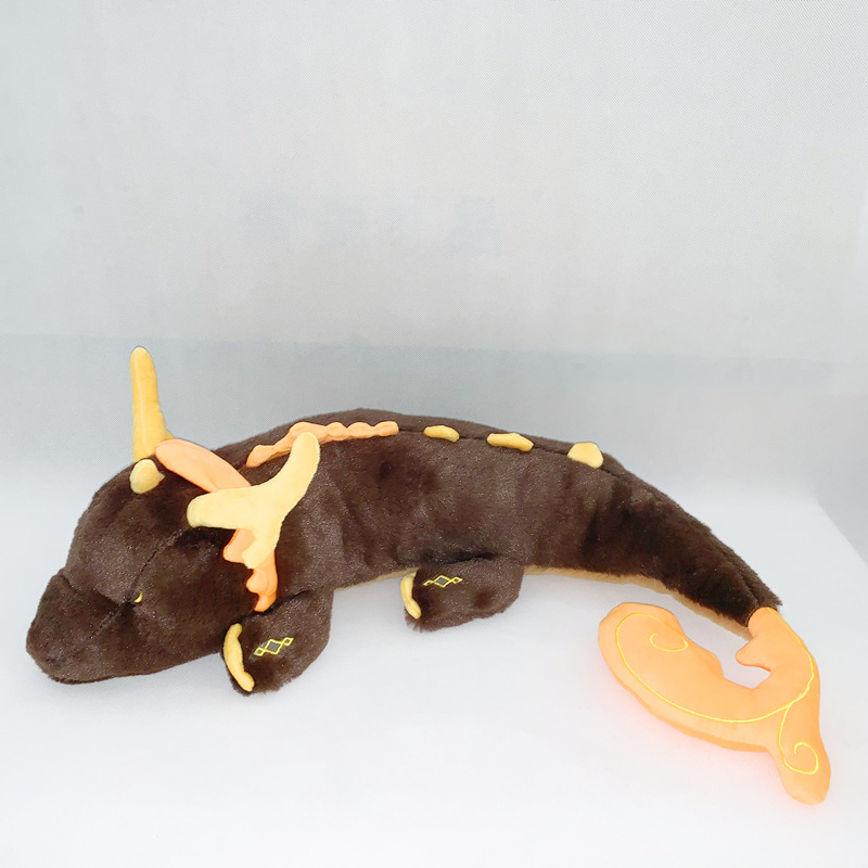 游戏原神周边尘世闲游系列仙祖法蜕毛绒公仔钟离神龙抱枕现货批发