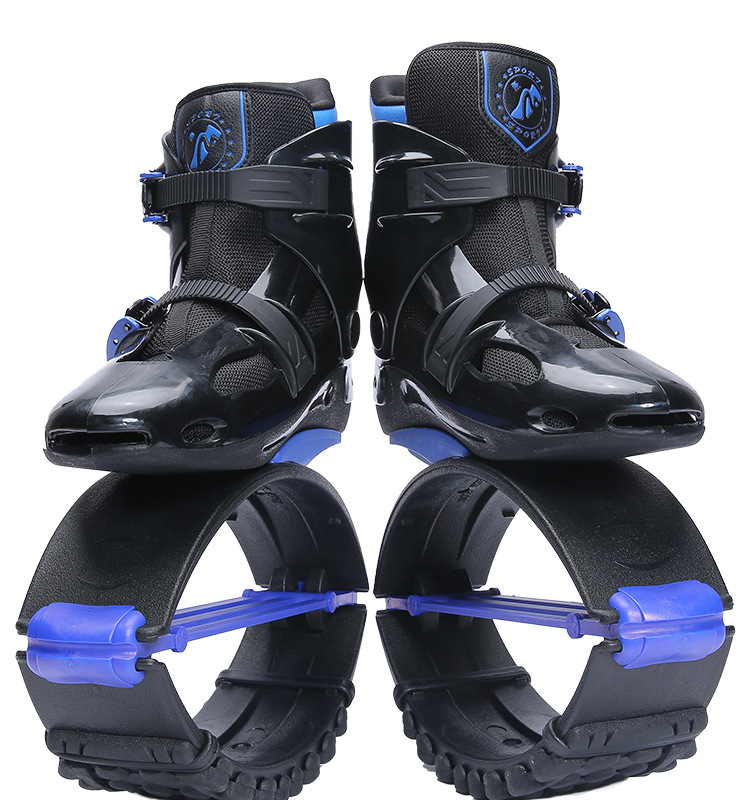 成人健身太空鞋跳跳鞋弹簧鞋跑步轮滑高跷鞋弹跳鞋儿童青年弹力鞋