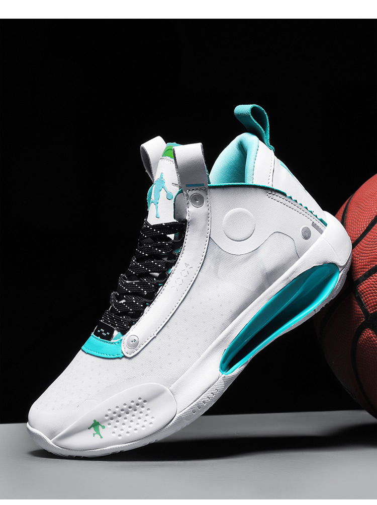 aj34郭艾伦apl篮球鞋藤原浩紫禁之巅巴黎男鞋限定白镭射跑鞋批发