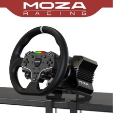 鸿图MOZA魔爪新品R5赛车模拟器游戏方向盘压力踏板全套设备支架