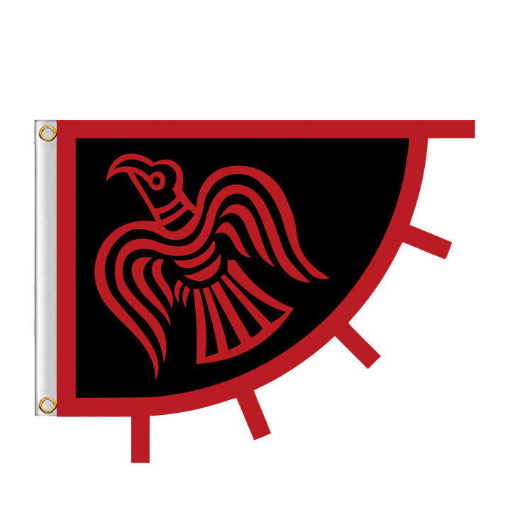 viking pirate 维京海盗旗帜挂布 90x110cm 跨境亚马逊-阿里巴巴