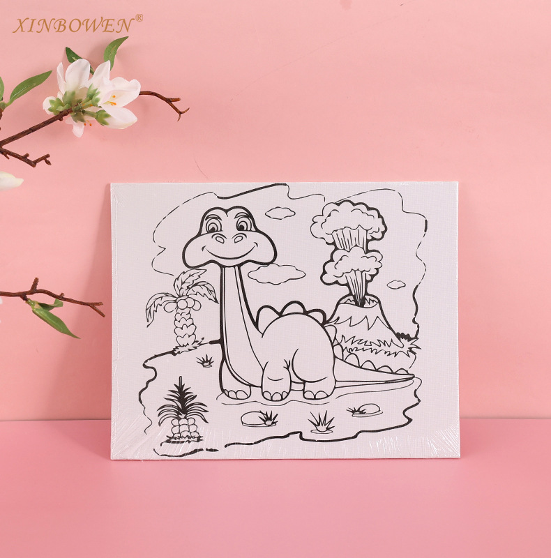 Cotton White Drawing Board Printing Drawing Board Children's Diy Hand-Made Acrylic Oil Painting Board Student Art Supplies Oil Painting Board