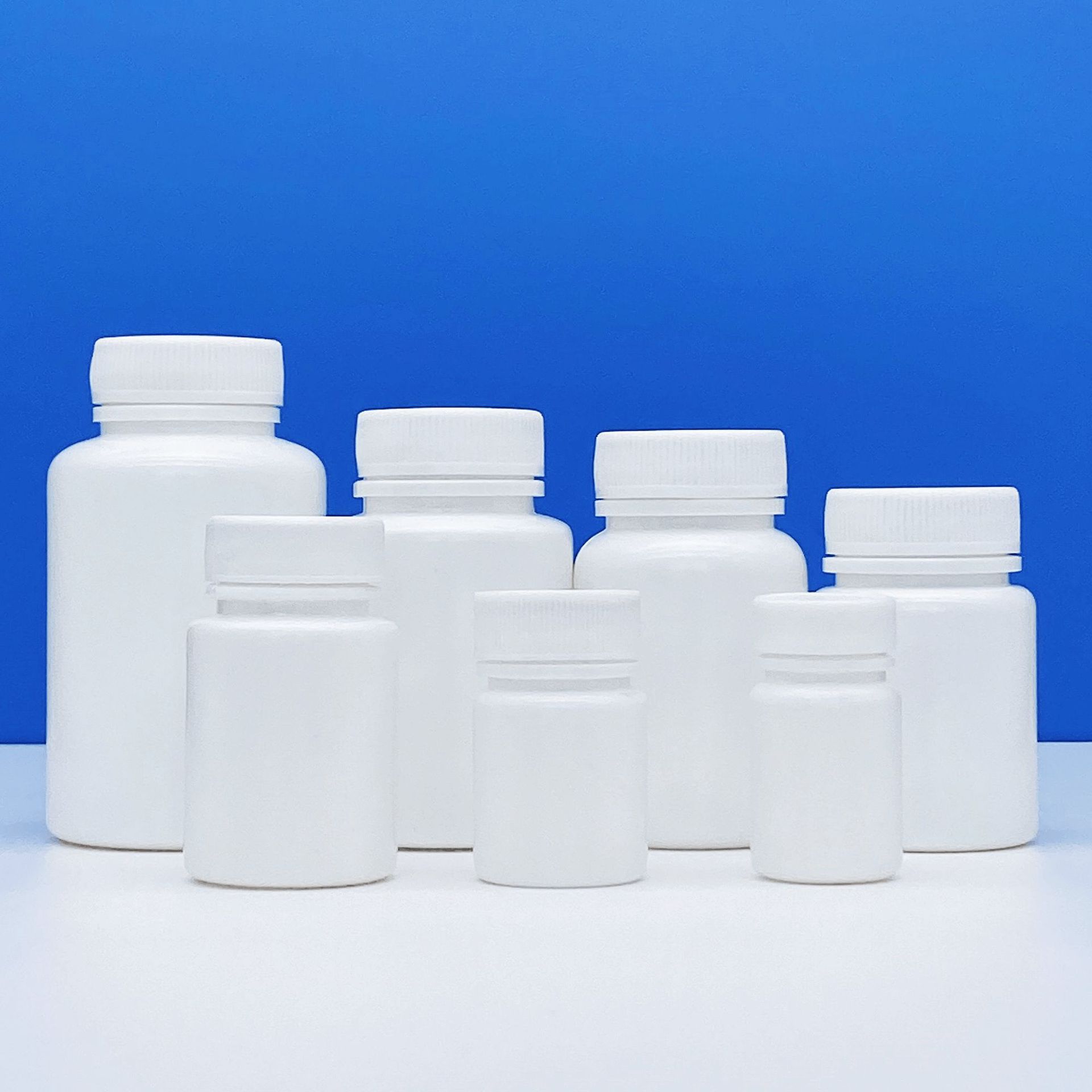 5 10 15 20 50 60 120ml塑料瓶 pe片剂药瓶pe分装瓶100毫升固体瓶