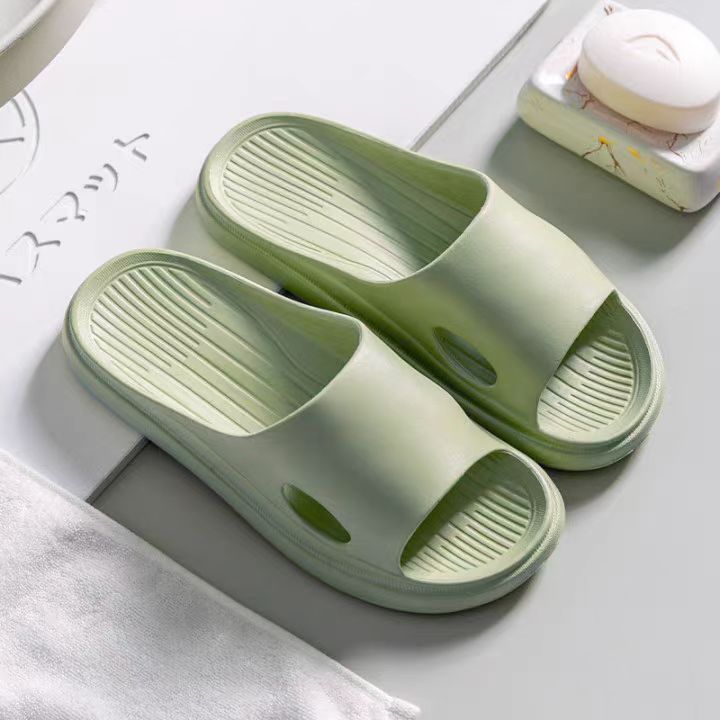 Men's Slippers Summer Indoor Bathroom Home Non-Slip Bath Slippers Wholesale Female Eva Couple Slippers