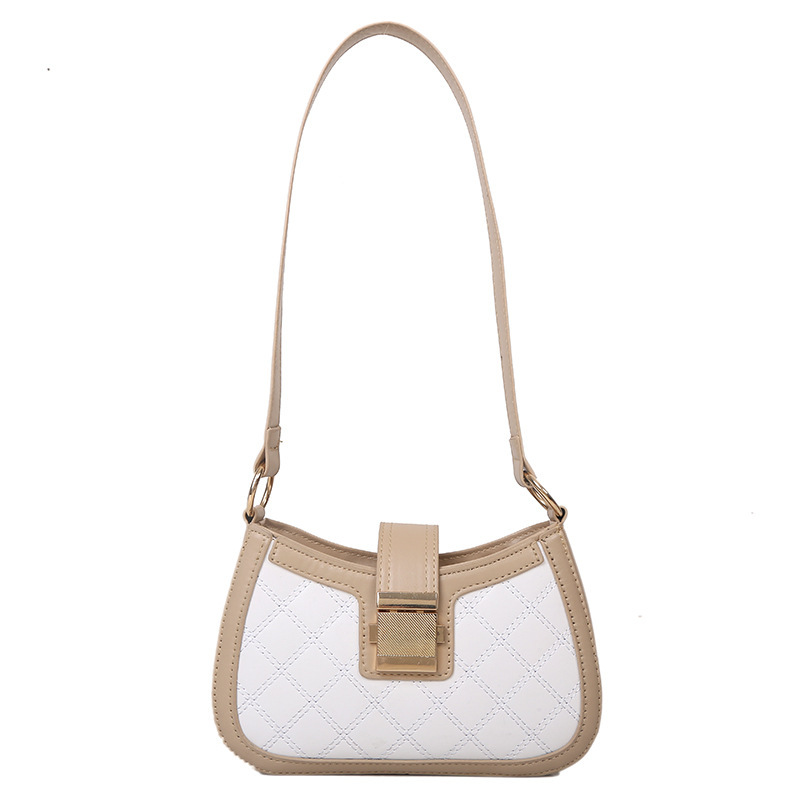 Retro Textured Underarm Bag Women's Bag 2022 New Fashion All-Matching Ins Messenger Bag French Niche Handbag