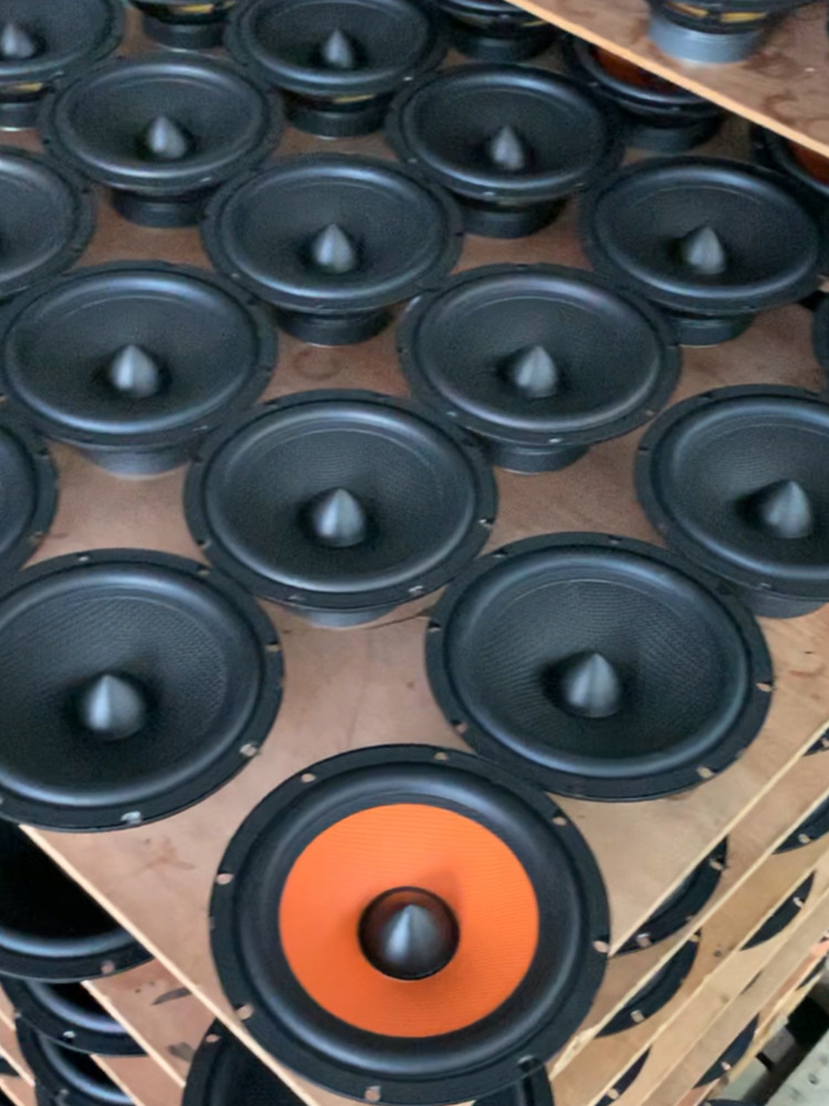 汽车音响喇叭改装6.5寸通用高中重低音同轴超薄全频车载扬声器