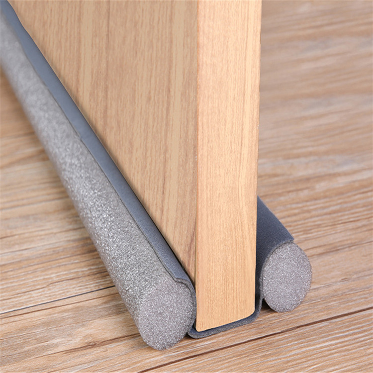 跨境亚马逊出口供应灰色现货无纺布门档条门底塞95cm保温门缝条