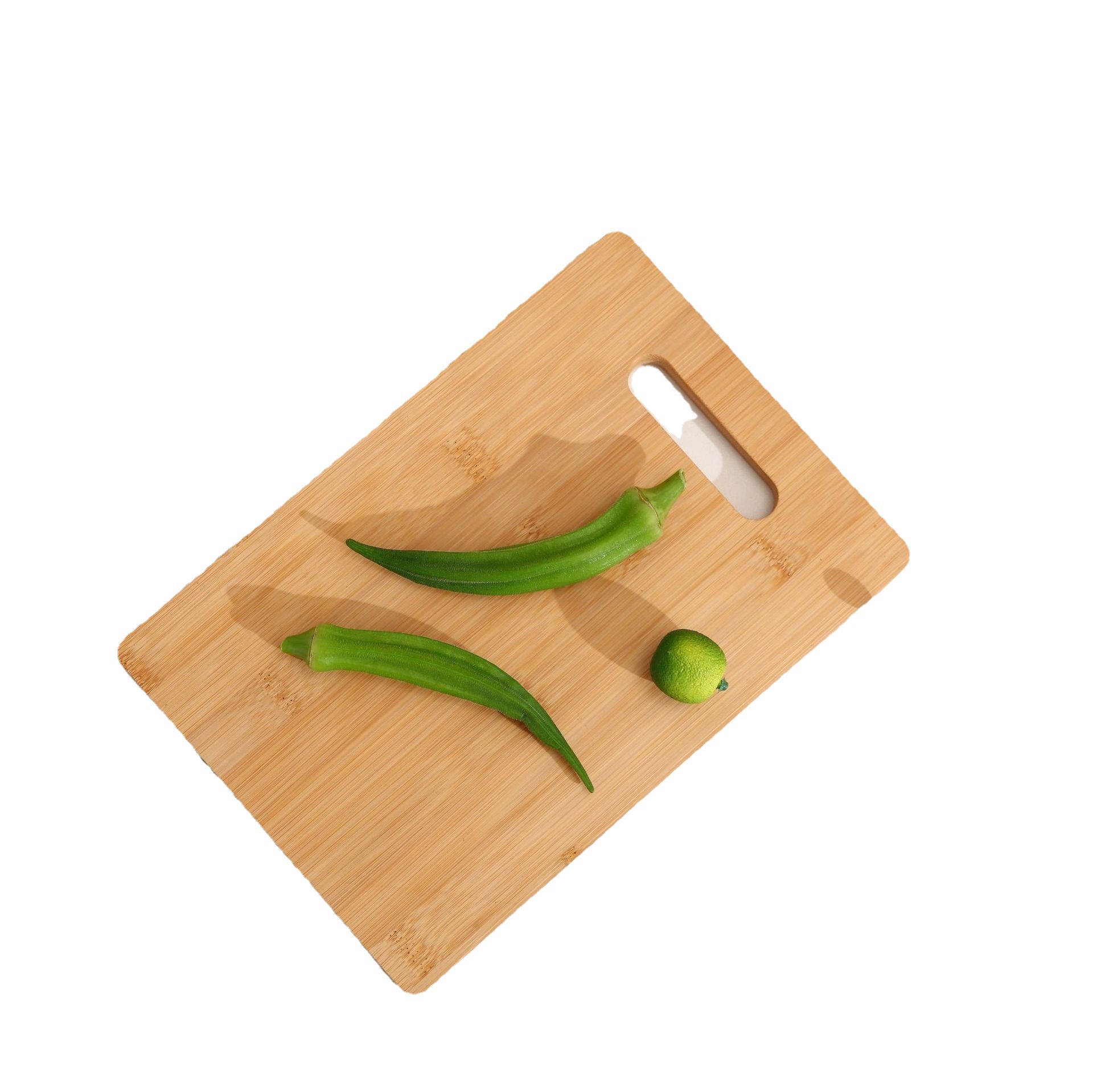 Bamboo Chopping Board Solid Wood Fruit Tray Kitchen Chopping Board Cut Beef Pizza Plate in Stock Bamboo Chopping Board
