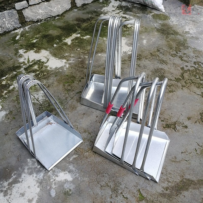 垃圾斗垃圾产不锈钢垃圾铲带把畚箕工厂铁铲单个宿舍铁撮子戳子