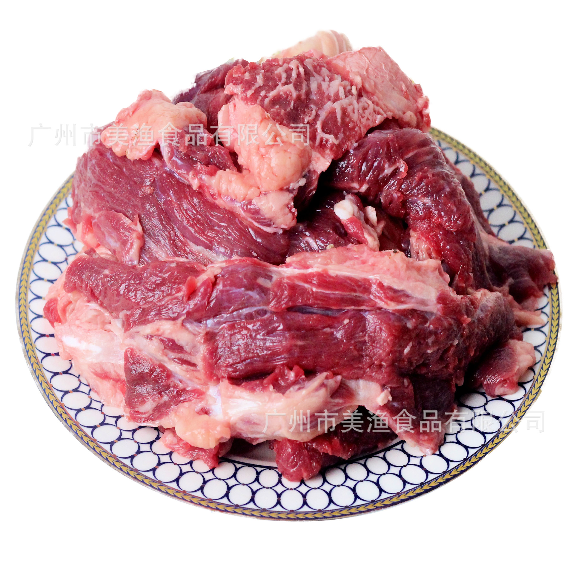 生切牛筋腩牛肉筋头巴脑碎牛腩粉牛碎肉 咖喱非牛坑腩白腩20kg/件