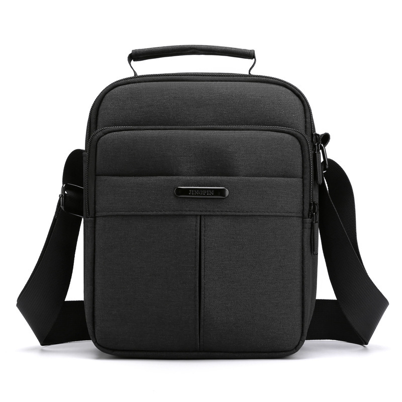 Men's Bag New Casual Shoulder Bag Oxford Cloth Small Backpack Men's Bag Messenger Bag Portable Business Trendy Bag