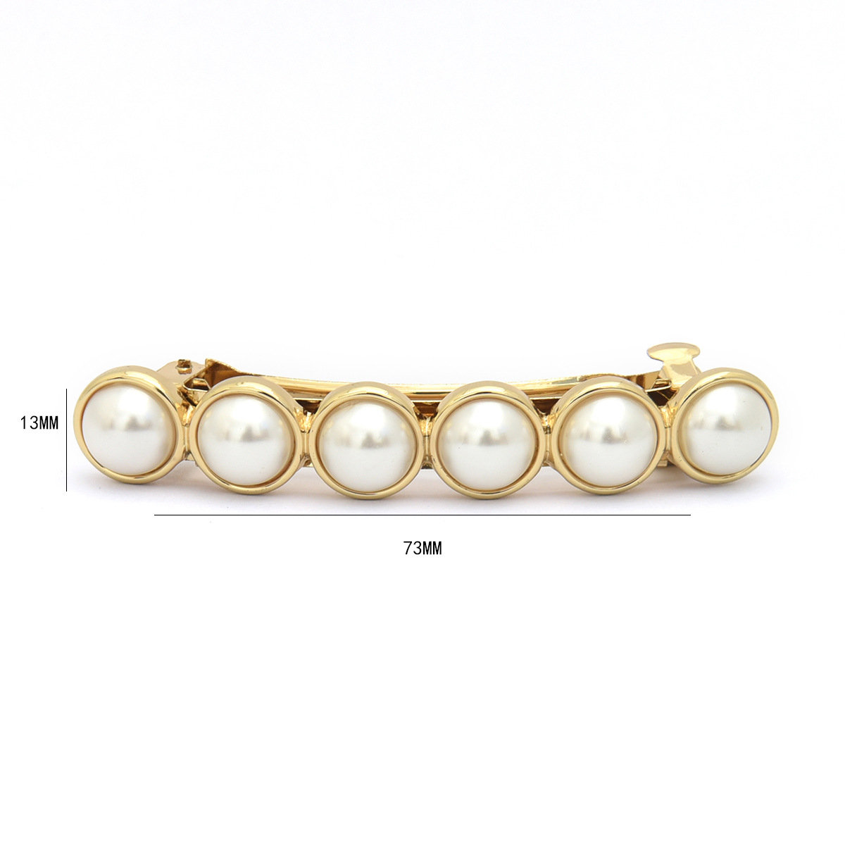 Alloy Hair Clips Hair Accessories Pearl Hairpin Spring Clip Alloy Spring Clip Hair Clip Hairpin