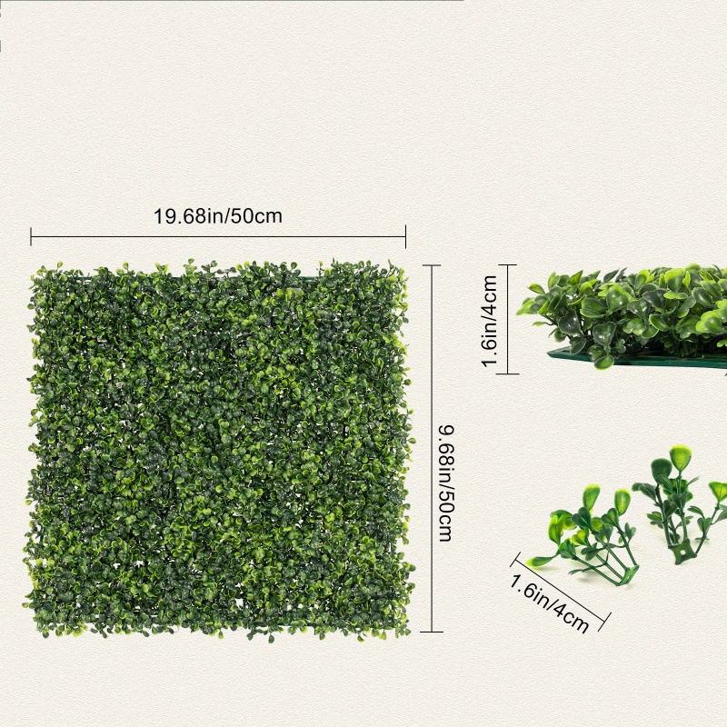 Amazon Cross-Border Hot Selling Simulation Milan Lawn Plant Wall Background Wall Decoration Fake Lawn Turf Factory Wholesale