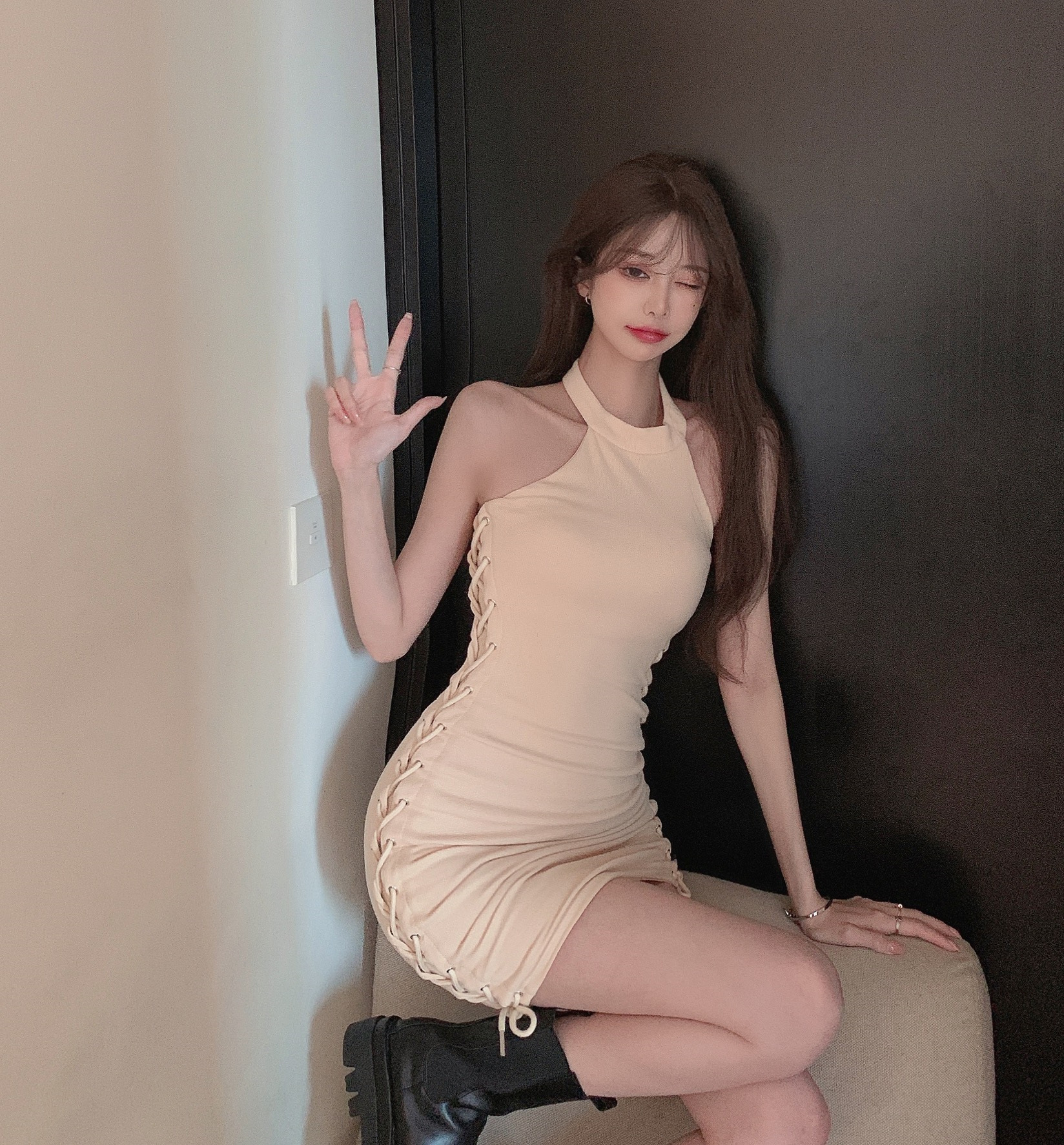 赫本风裙子套装可盐可甜紫色温柔风碎花吊带裙小个子连衣裙子女夏2022