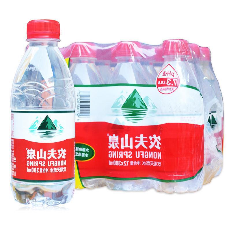 农夫山泉会议饮用天然水量版装 380ml小瓶矿泉水纯悦水怡宝水批发